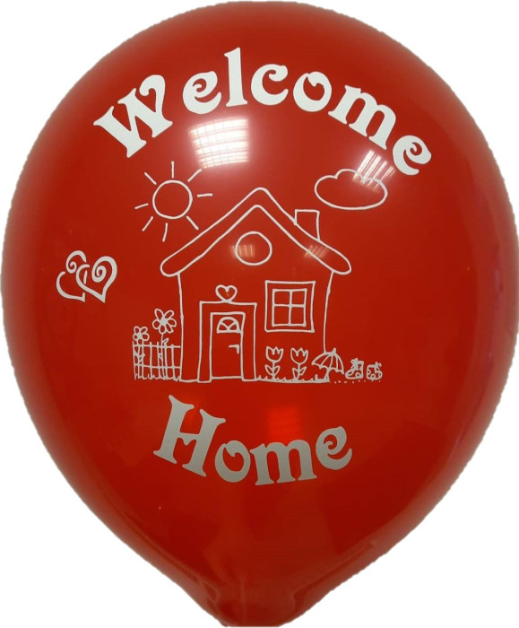 Balónky Welcome home