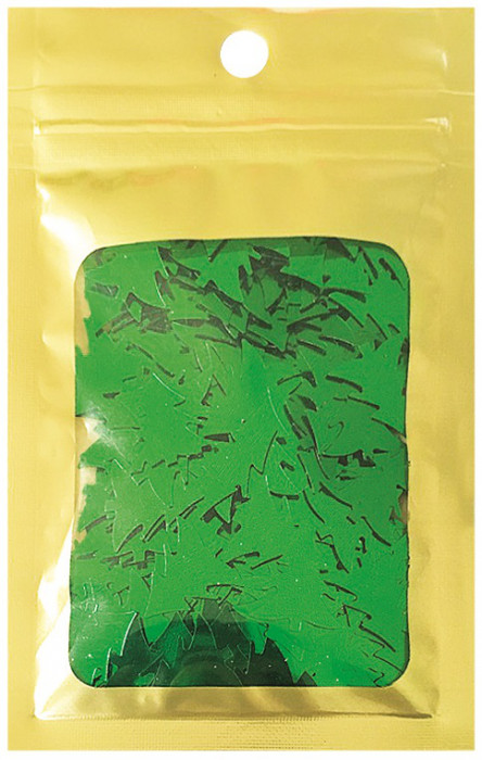 Konfety stromky zelené 16g