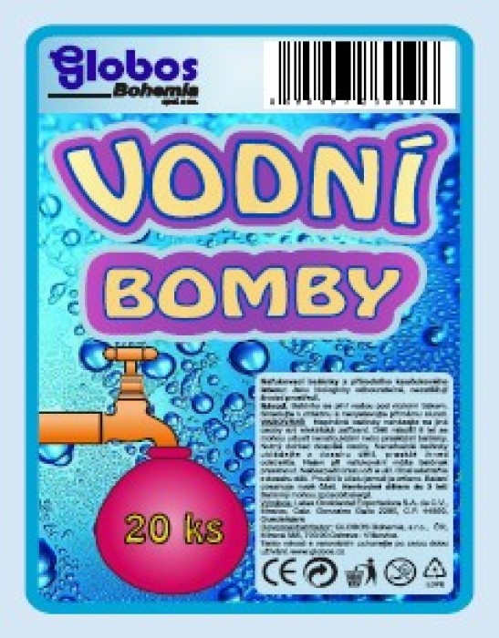 Balónky vodní bomby 20ks