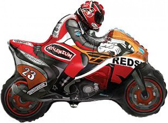 Motorka oranžová