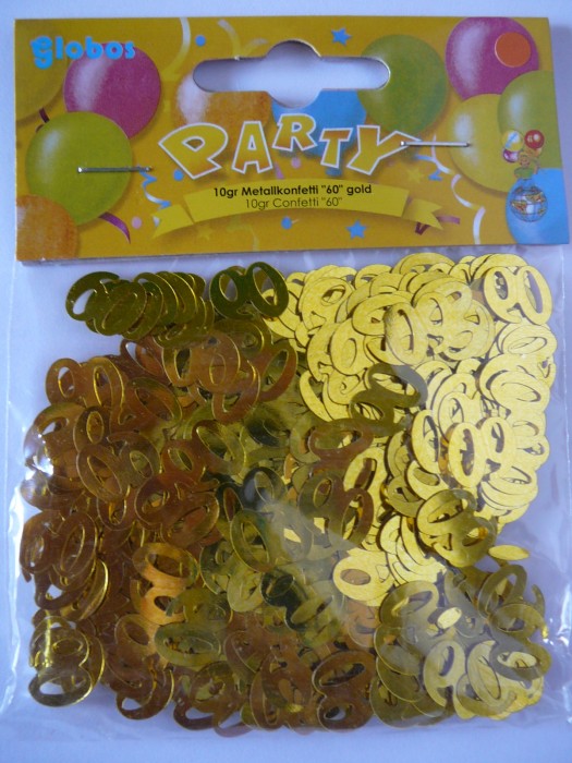 Konfety 60 zlaté