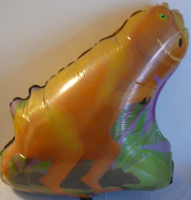 Balónek fóliový Dino